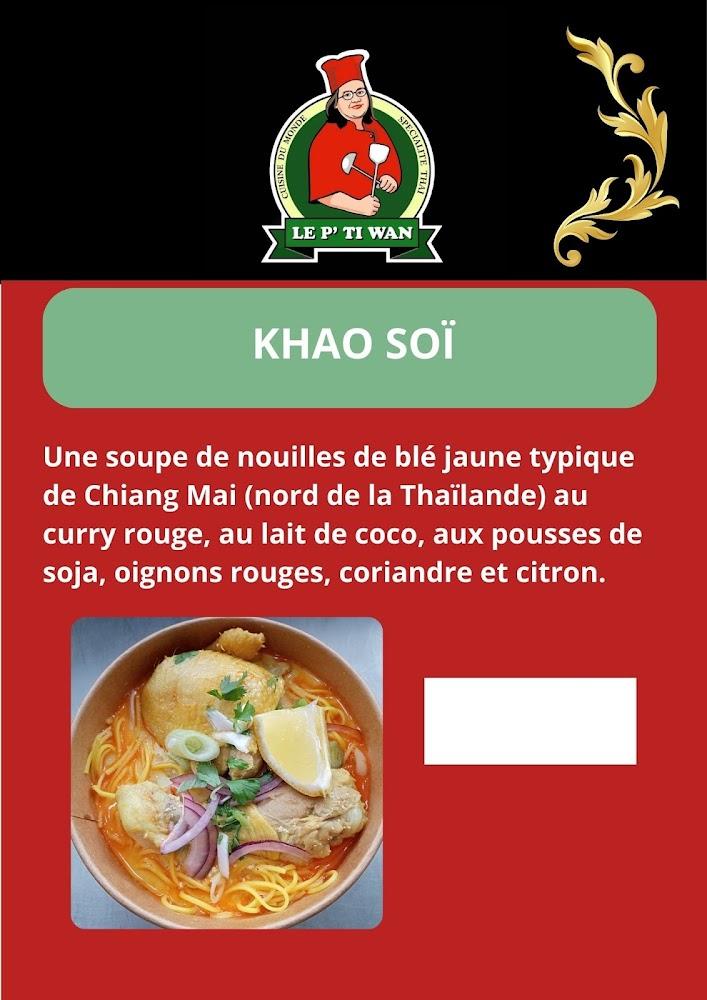 Le p'ti Wan - Menu Image 3