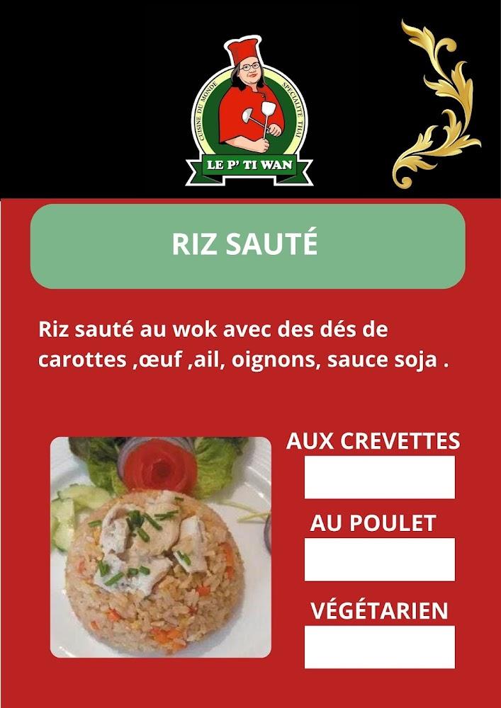 Le p'ti Wan - Menu Image 4